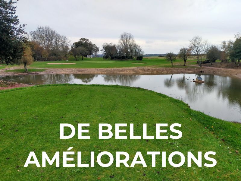 Grands travaux au Golf