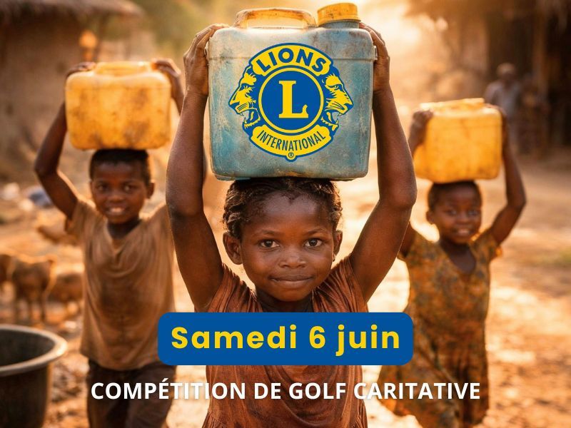 Compétition de golf caritative Lions Club - Samedi 6 juin