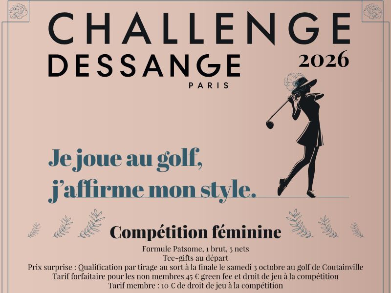 Challenge DESSANGE - Samedi 8 Août 2026